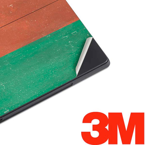 Azerbaijan Flag Distressed Surface Pro 7 Skin
